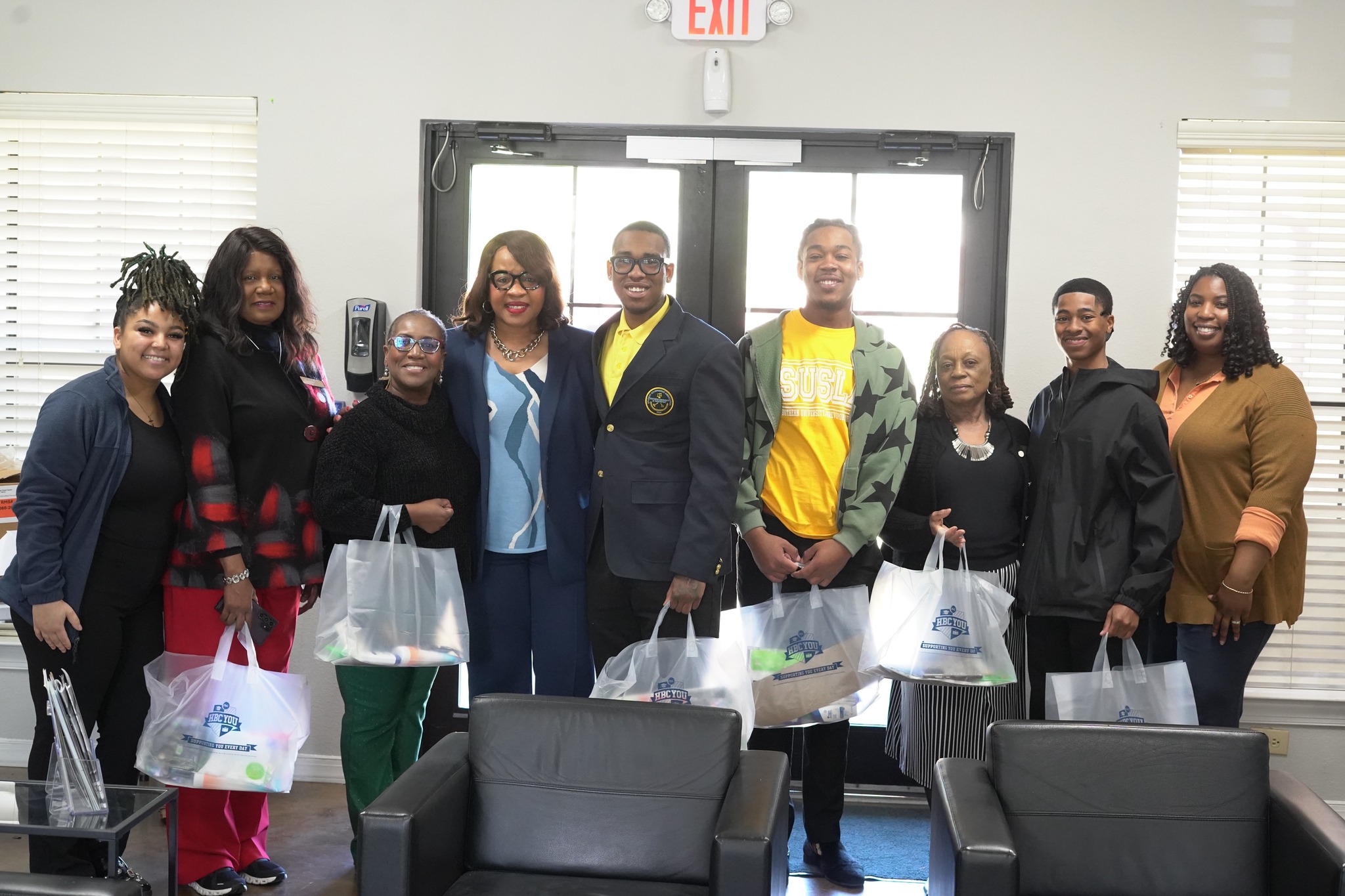 Dr. Gantt with Jaguar family 