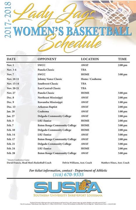 Women's Basketball | Southern University Shreveport Louisiana