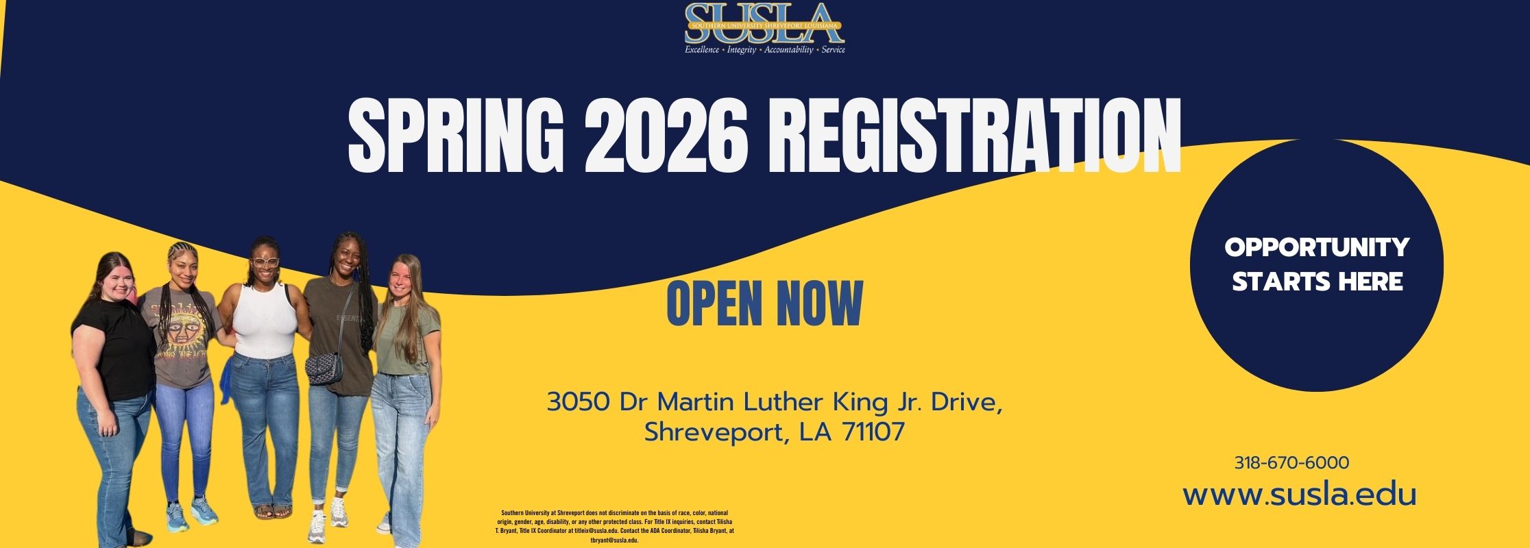 Spring Registration 2026