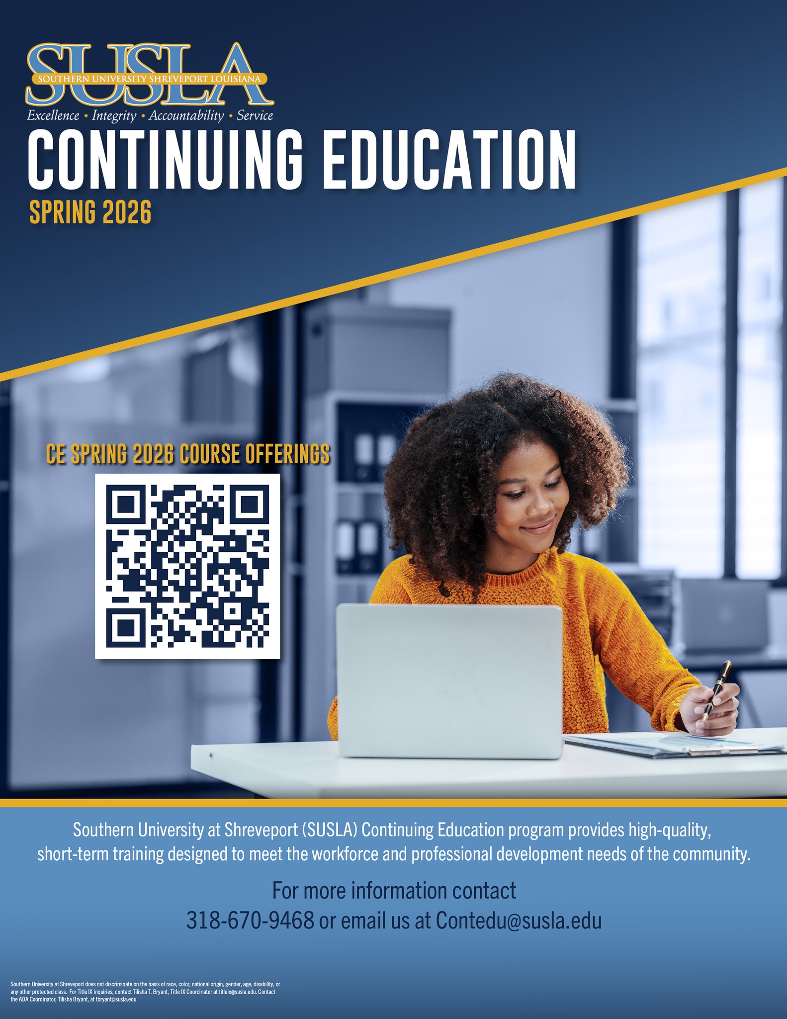Continuing Education Flyer
