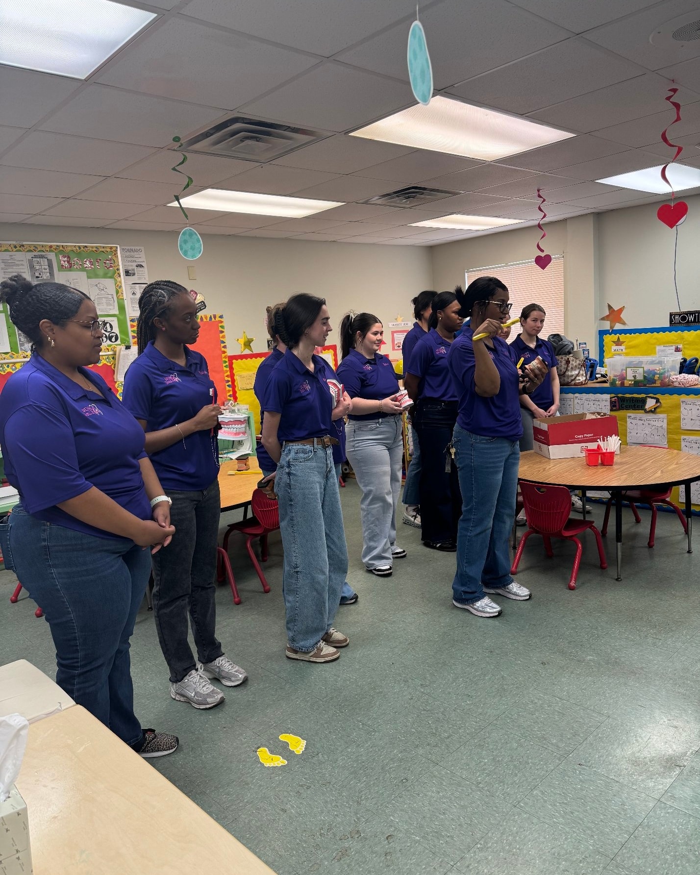 SUSLA Dental Hygiene students