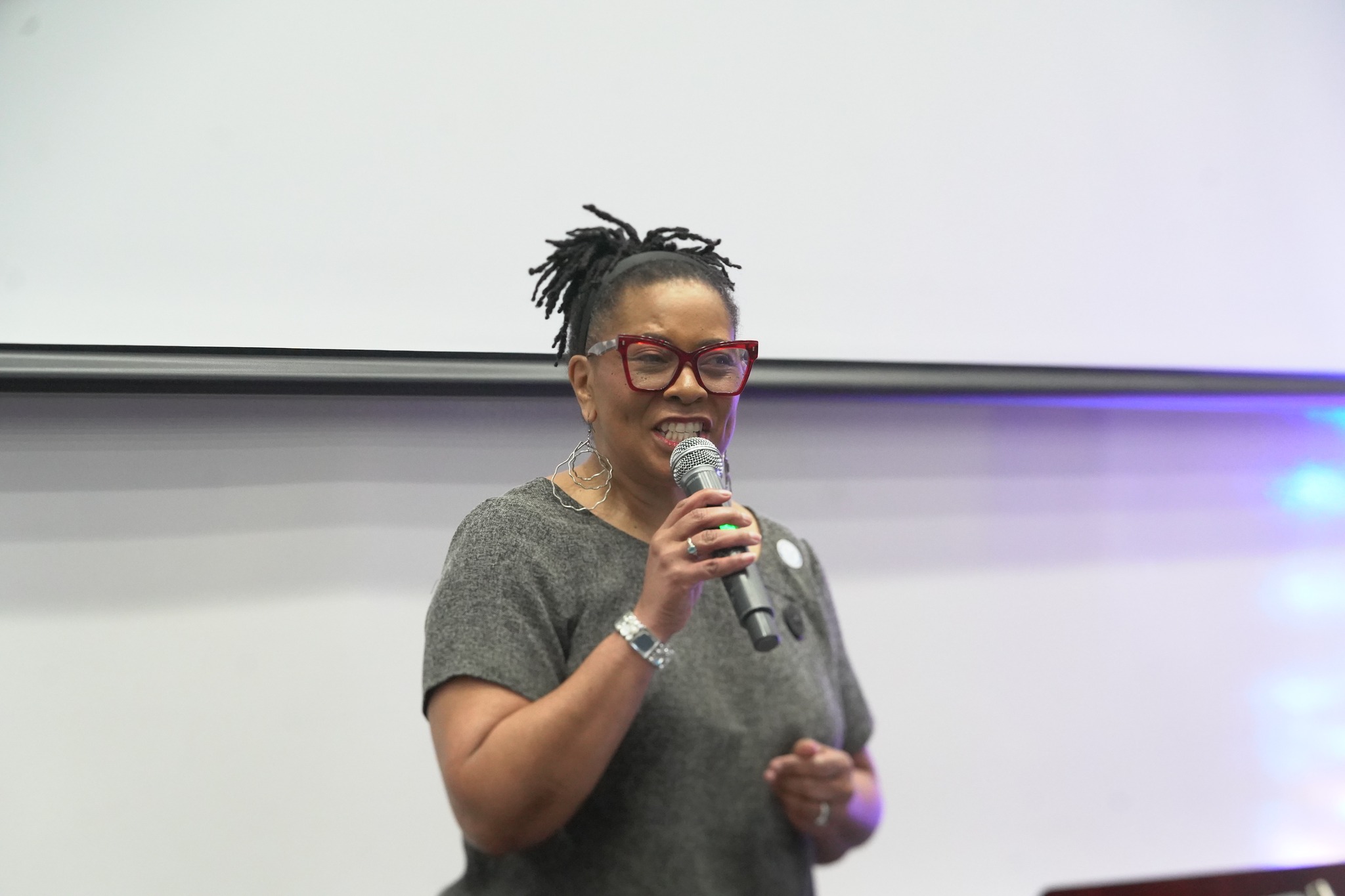 Shannon Levingston speaking