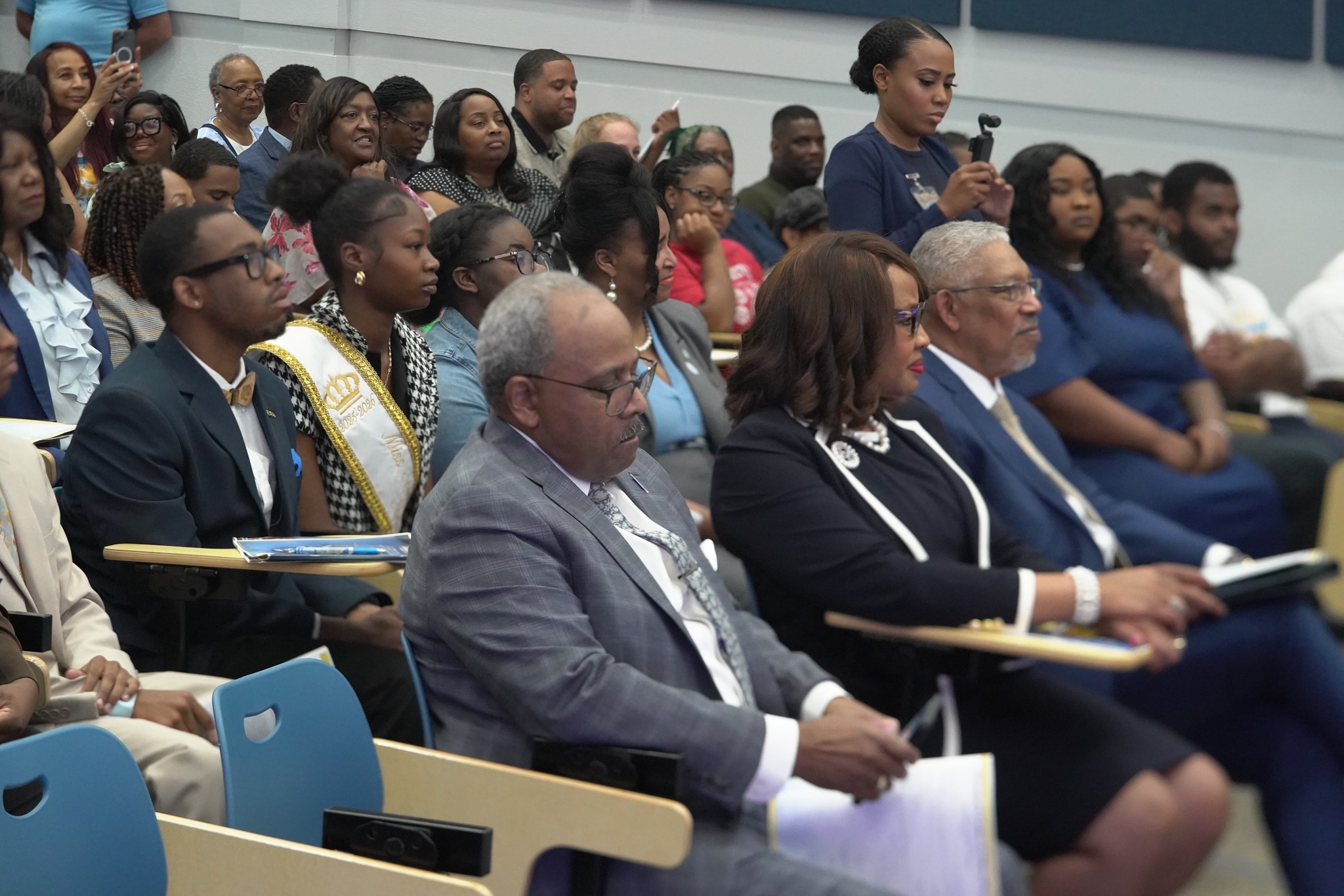 Members in the audience