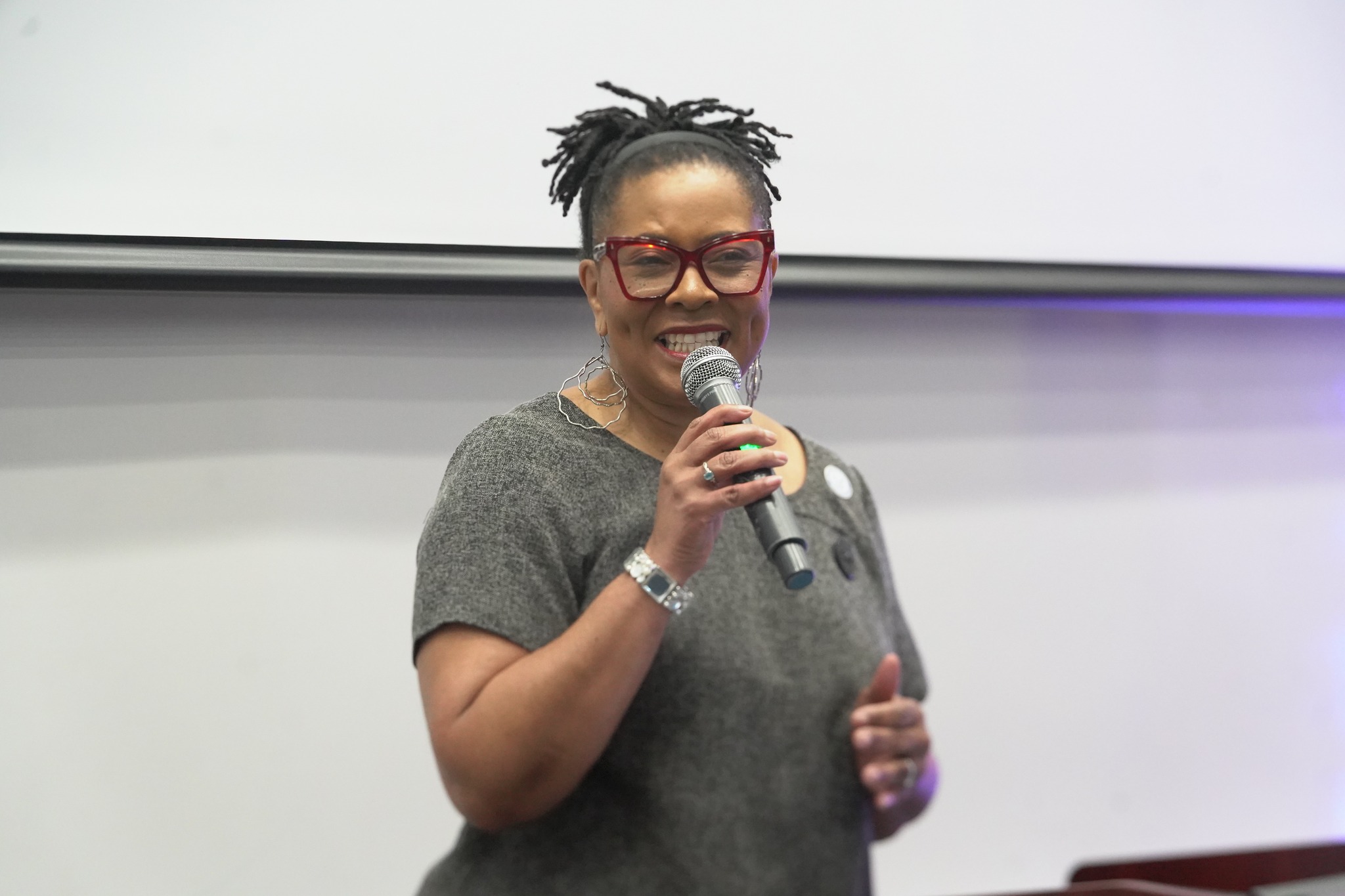 Guest speaker Shannon Levingston