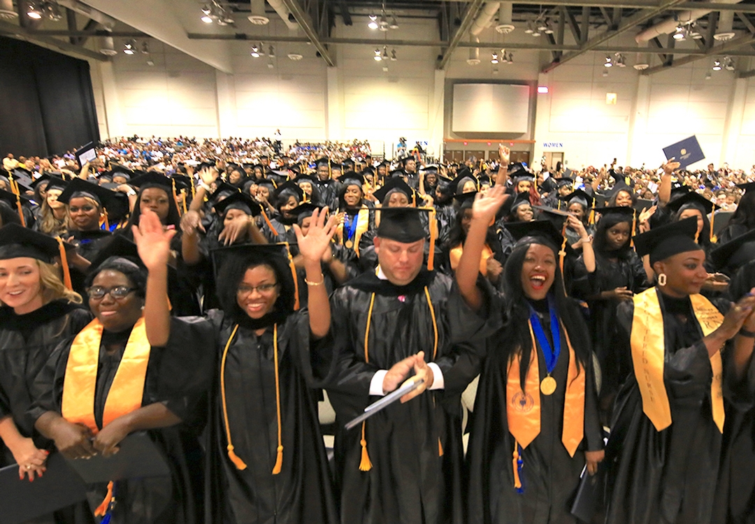 CommencementNearly 300 graduates made their way across the stage to